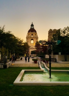 Pasadena City Hall from Alley (1 of 1)